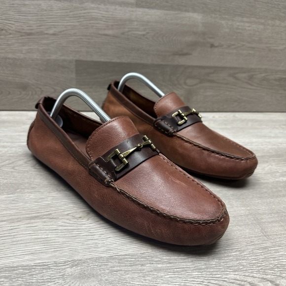 Cole Haan Men\'s Somerset Link Bit Horsebit Loafer Woodbury Style C25979. Sz 10 M